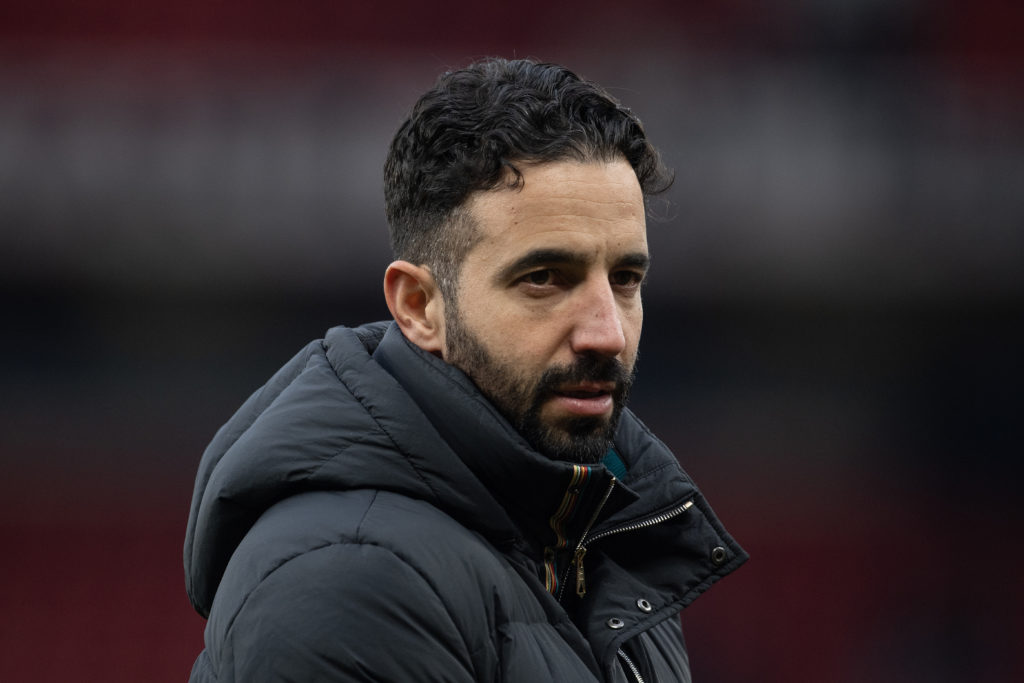 Manchester United manager Ruben Amorim after the Premier League match against Crystal Palace.