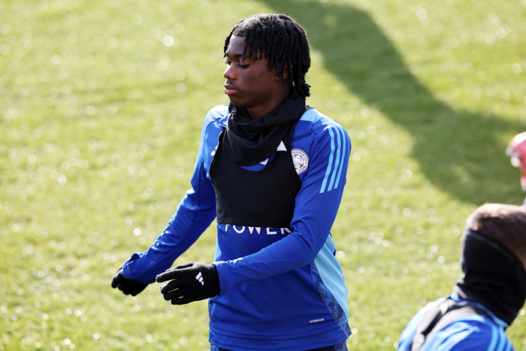 Leicester City Training Session and Press Conference