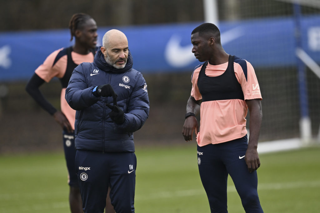 Chelsea Training Session And Press Conference