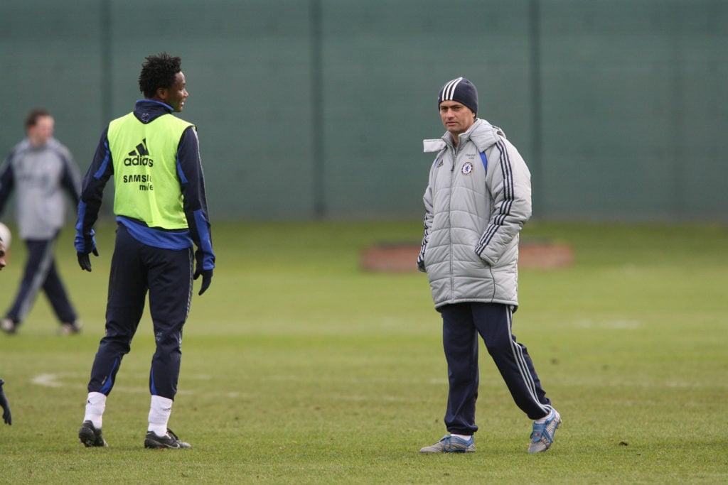 Soccer - FA Barclays Premiership - Chelsea Training - Cobham Training Ground