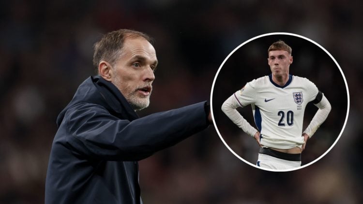 England Manager Thomas Tuchel during the FIFA World Cup 2026 European Qualifier between England and Albania, Cole Palmer of England during the UEFA...