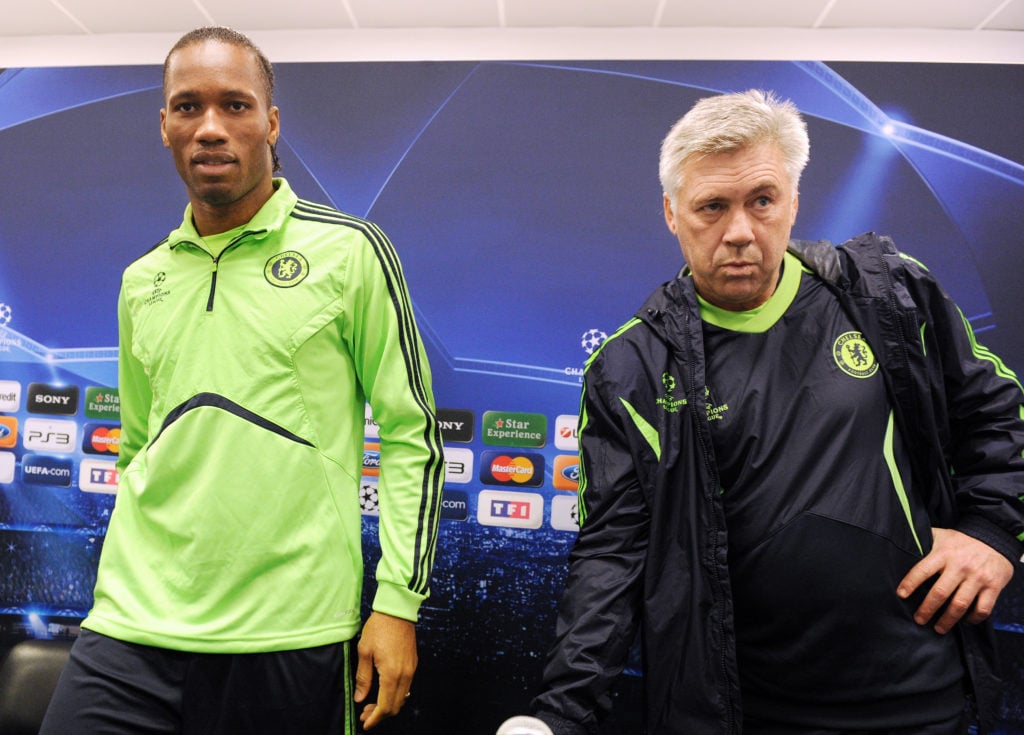 Chelsea's Ivorian forward Didier Drogba
