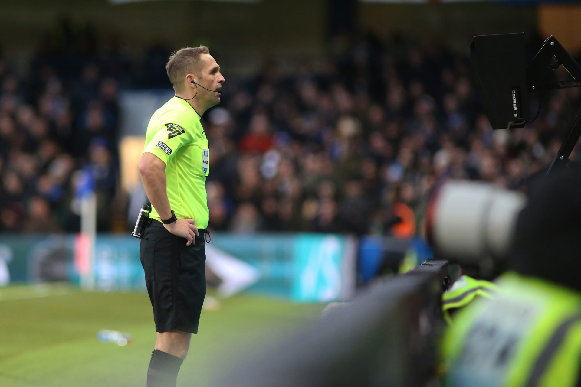 Chelsea fans will have bad memories of referee selected for Tottenham clash after controversial call cost them huge win in last game