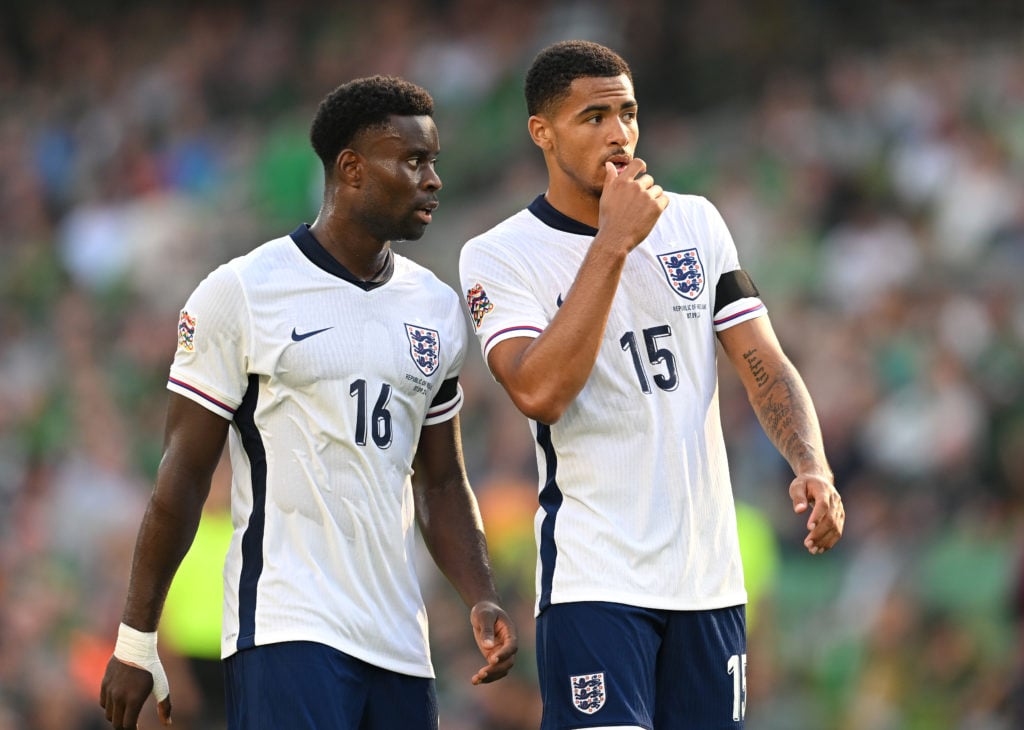 Republic of Ireland v England - UEFA Nations League 2024/25 League B Group B2