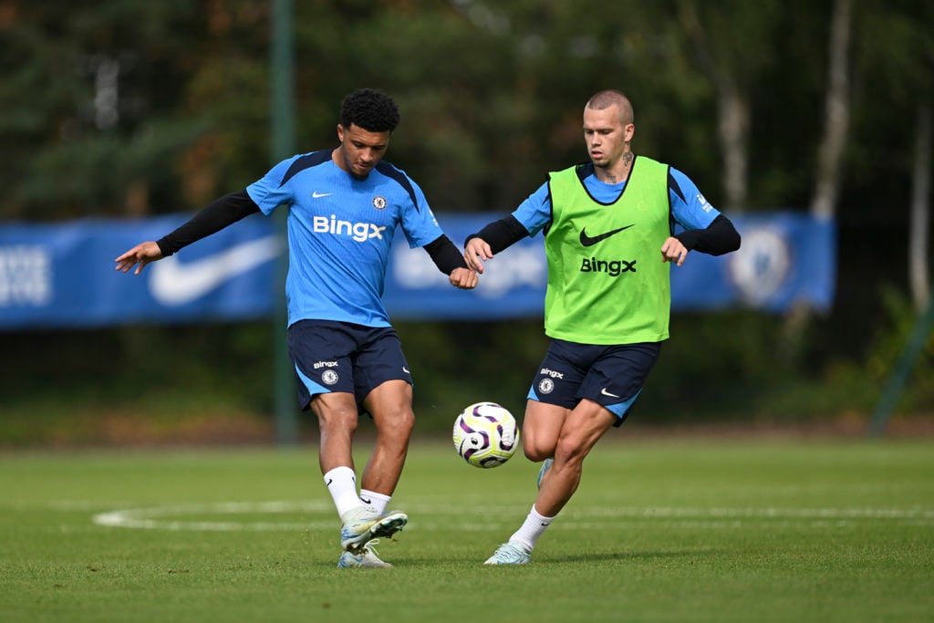 Chelsea Training and Press Conference