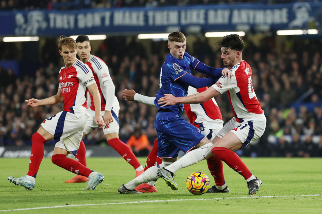 Chelsea star Cole Palmer vs Arsenal