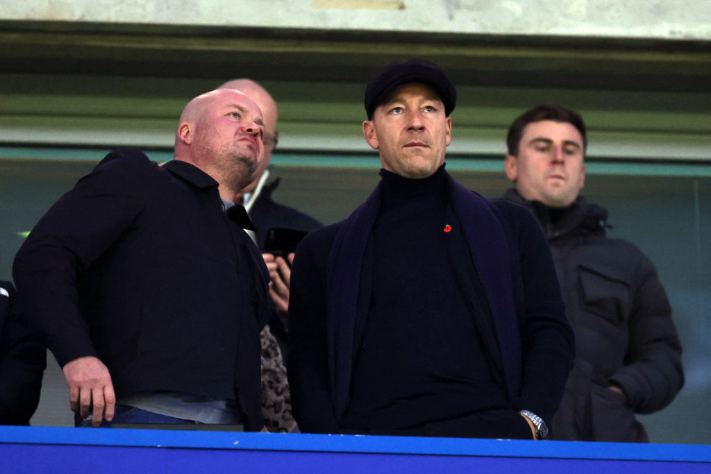 John Terry watching Chelsea FC v Arsenal FC
