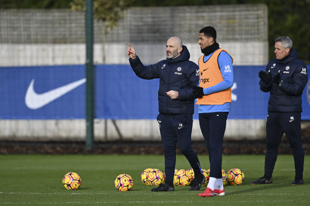 Chelsea Training Session And Press Conference