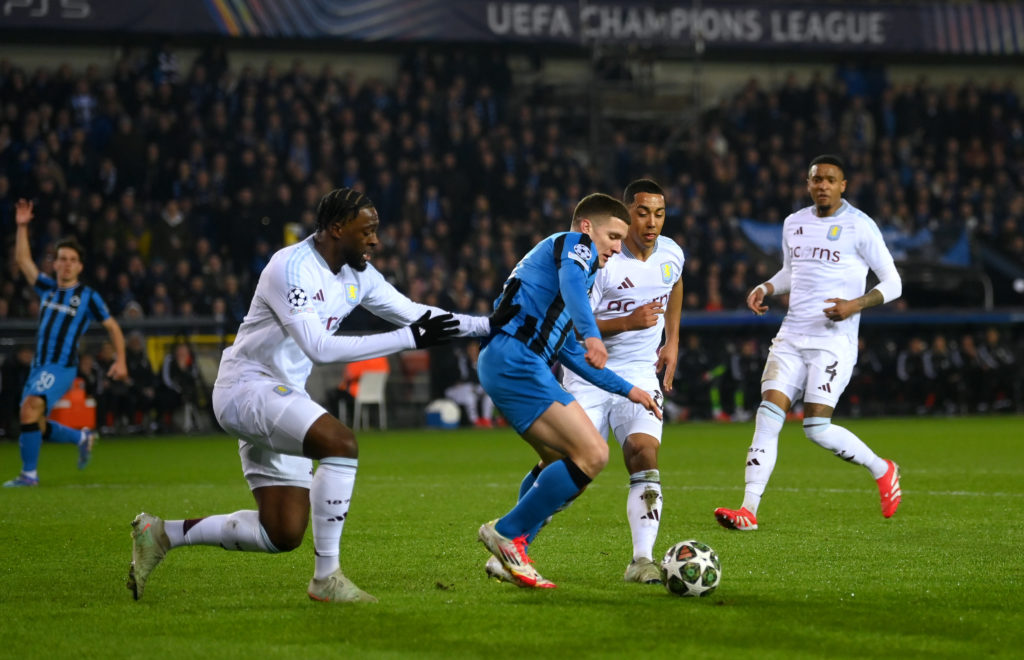 Club Brugge KV v Aston Villa FC - UEFA Champions League 2024/25 Round of 16 First Leg