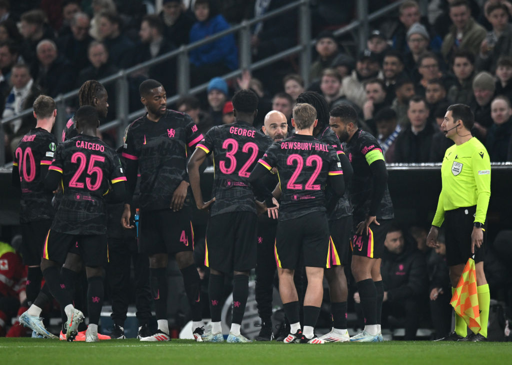 F.C. Copenhagen v Chelsea FC - UEFA Conference League 2024/25 Round of 16 First Leg