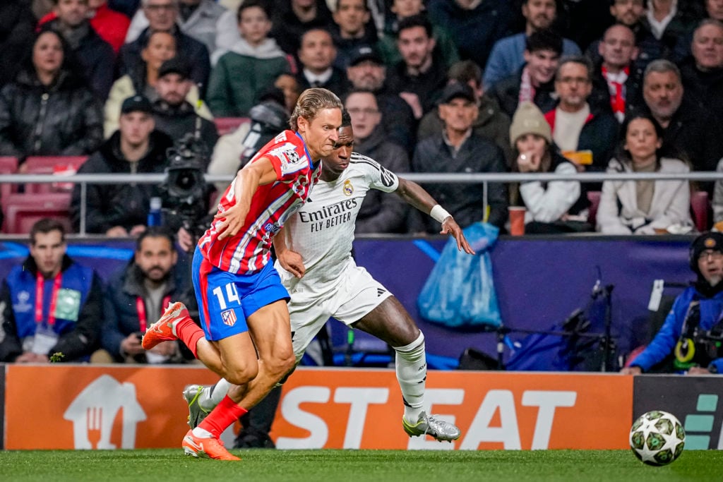 Atletico de Madrid v Real Madrid C.F. - UEFA Champions League 2024/25 Round of 16 Second Leg