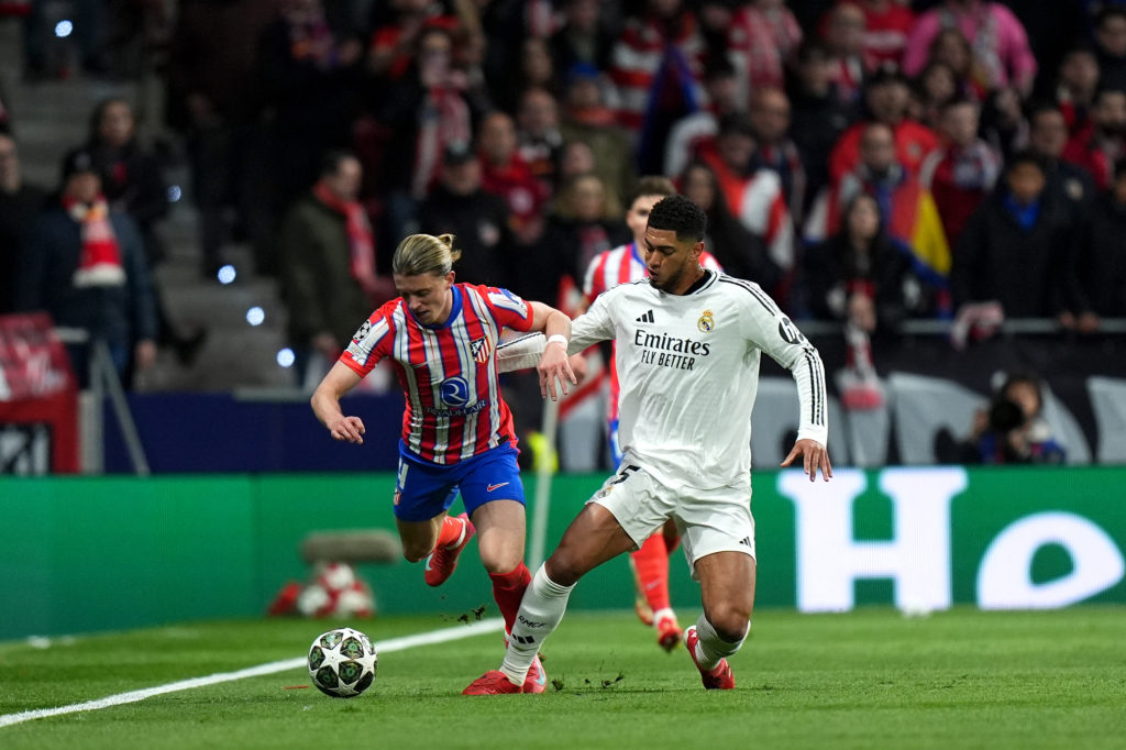 Atletico de Madrid v Real Madrid C.F. - UEFA Champions League 2024/25 Round of 16 Second Leg