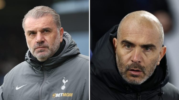 Picture one Ange Postecoglou. Picture two Enzo Maresca.