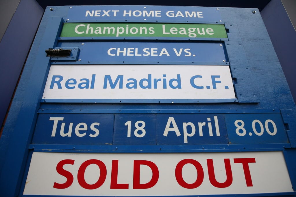 Chelsea FC v Real Madrid: Quarterfinal Second Leg - UEFA Champions League