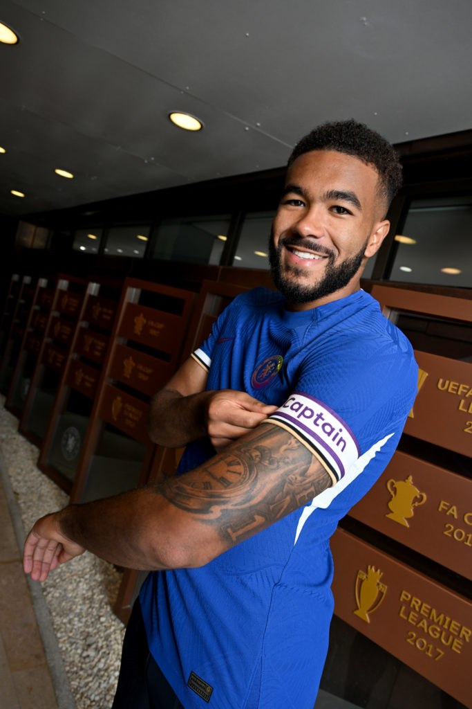 Chelsea FC Unveil New Club Captain Reece James