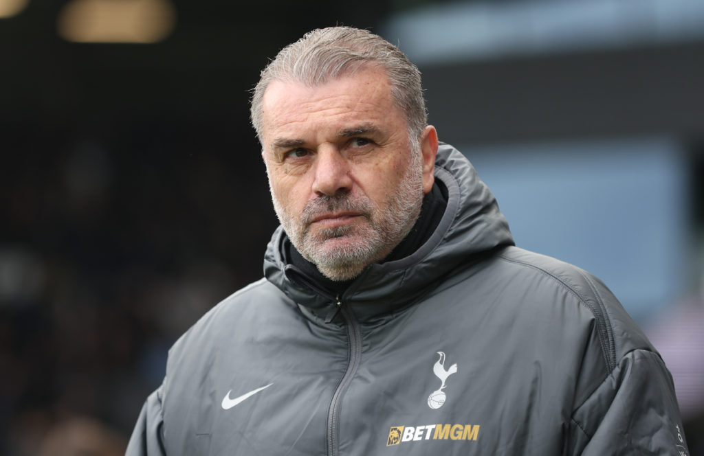 Ange Postecoglou while at Tottenham
