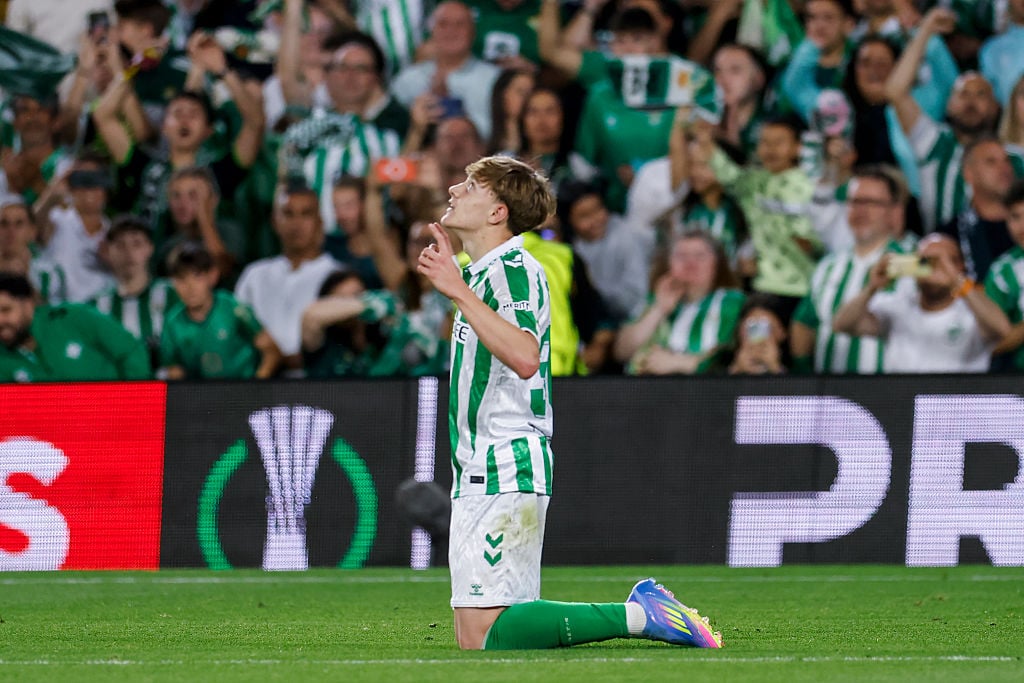 Real Betis Balompie v Jagiellonia Bialystok - UEFA Conference League 2024/25 Quarter Final First Leg