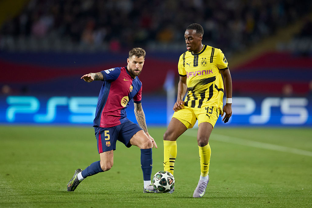 FC Barcelona v Borussia Dortmund - UEFA Champions League 2024/25 Quarter Final First Leg