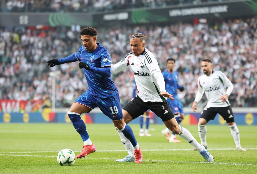 Legia Warszawa v Chelsea FC - UEFA Conference League 2024/25 Quarter Final First Leg