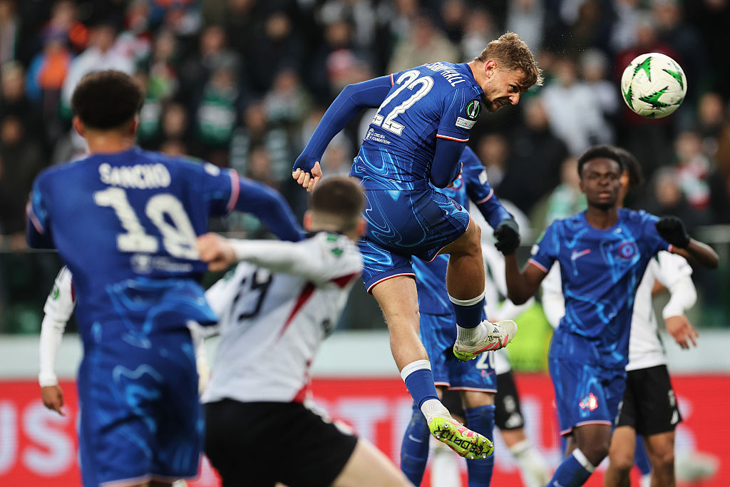 Legia Warszawa v Chelsea FC - UEFA Conference League 2024/25 Quarter Final First Leg
