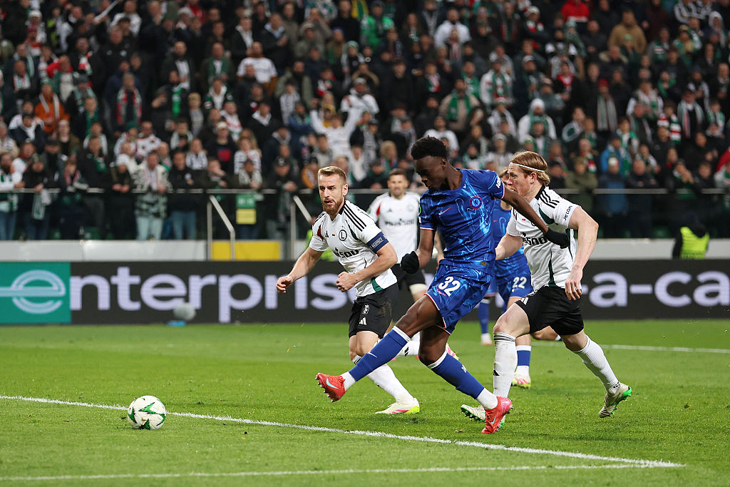 Legia Warszawa v Chelsea FC - UEFA Conference League 2024/25 Quarter Final First Leg
