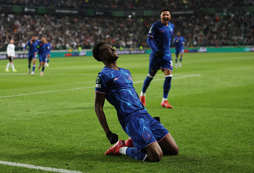 Legia Warszawa v Chelsea FC - UEFA Conference League 2024/25 Quarter Final First Leg
