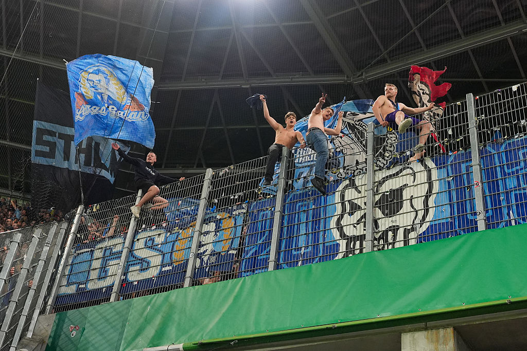 SK Rapid v Djurgarden - UEFA Conference League 2024/25 Quarter Final Second Leg