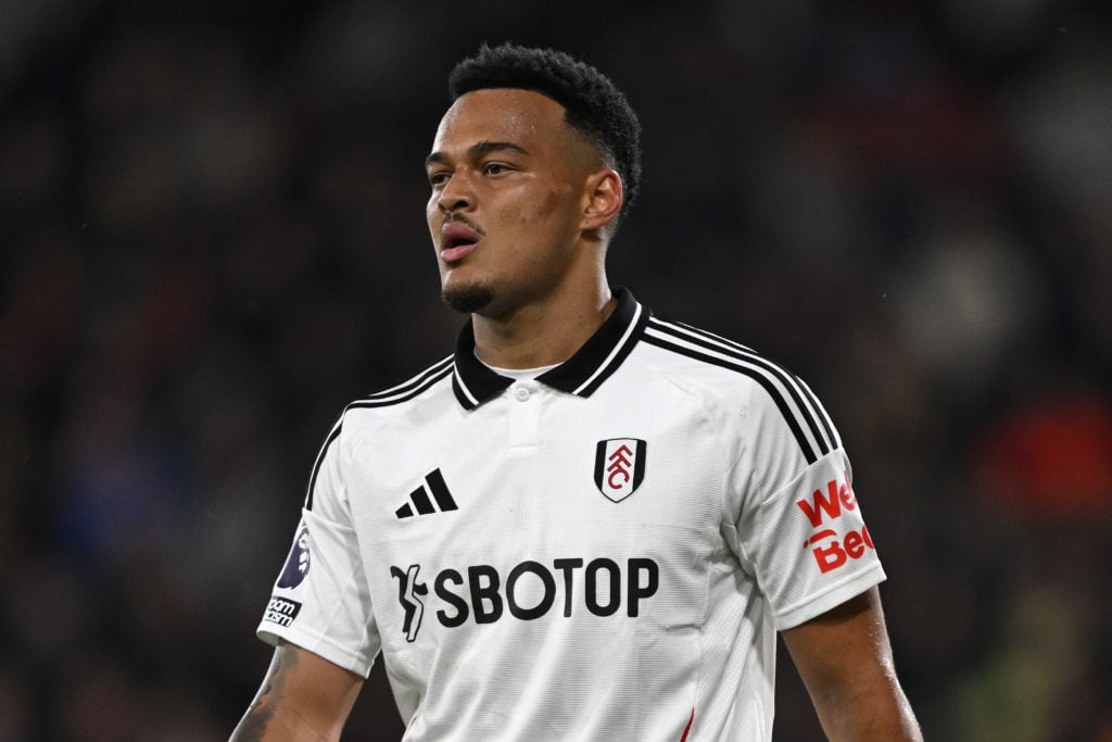 Rodrigo Muniz of Fulham looks on during the Premier League match between AFC Bournemouth and Fulham FC