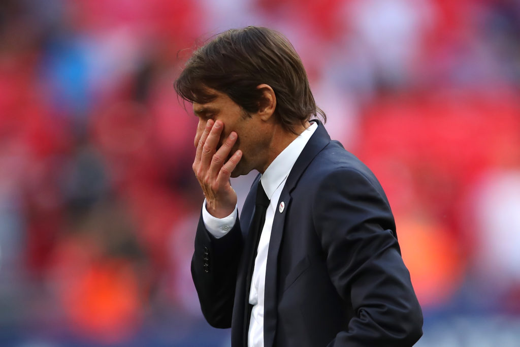 Antonio Conte managing Chelsea