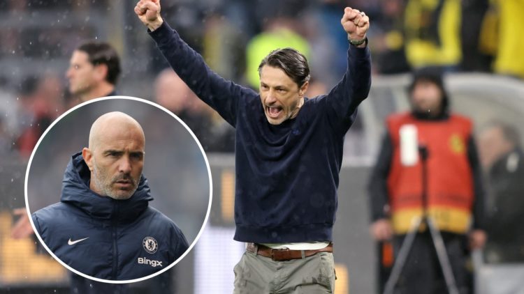 Head coach Niko Kovac of Dortmund reacts after winning 3-2 the Bundesliga match between Borussia Dortmund and Borussia Mönchengladbach. Enzo Maresc...