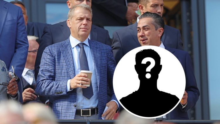 Chelsea Co Owners Behdad Eghbali, Todd Boehly during the Premier League match between West Ham United FC and Chelsea FC