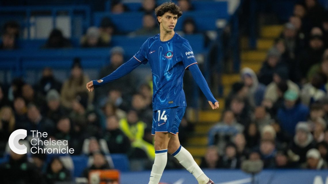Chelsea forward Joao Felix walking during match
