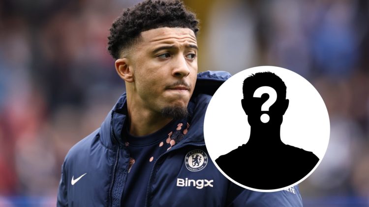 Jadon Sancho of Chelsea during the Premier League match between Fulham FC and Chelsea FC