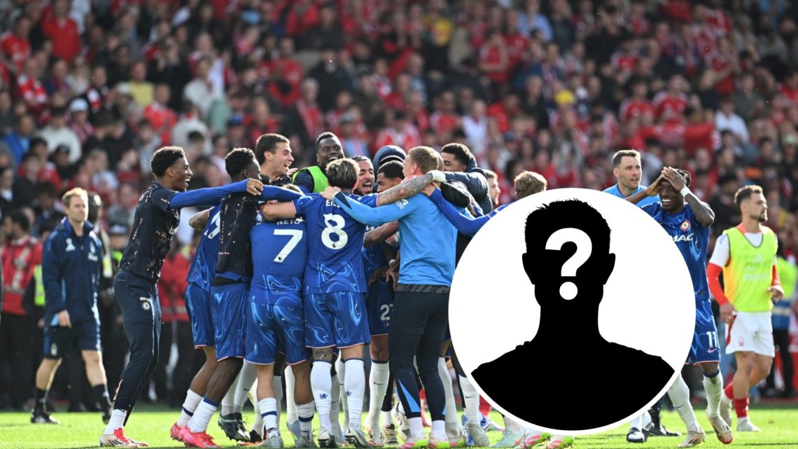 Players of Chelsea celebrate after qualifying for the Champions League, after defeating Nottingham Forest
