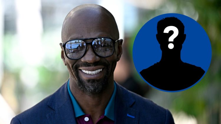 Former Chelsea player Claude Makelele attends Qatar Airways Padel One, inset mystery player