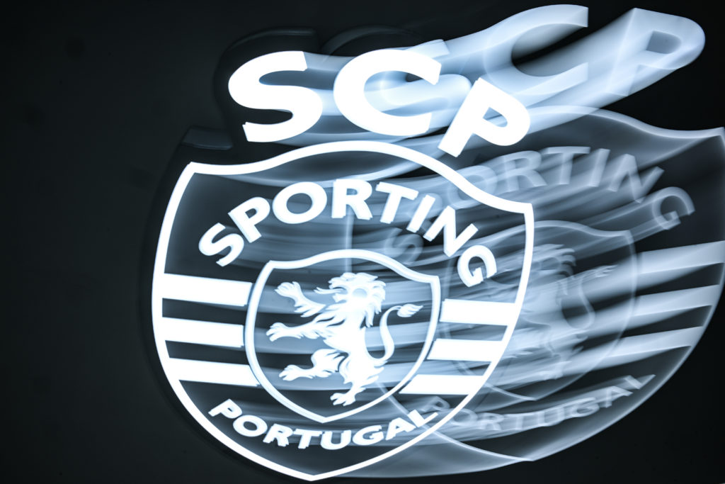 Abstract image of the Sporting Lisbon badge, Sporting Clube de Portugal