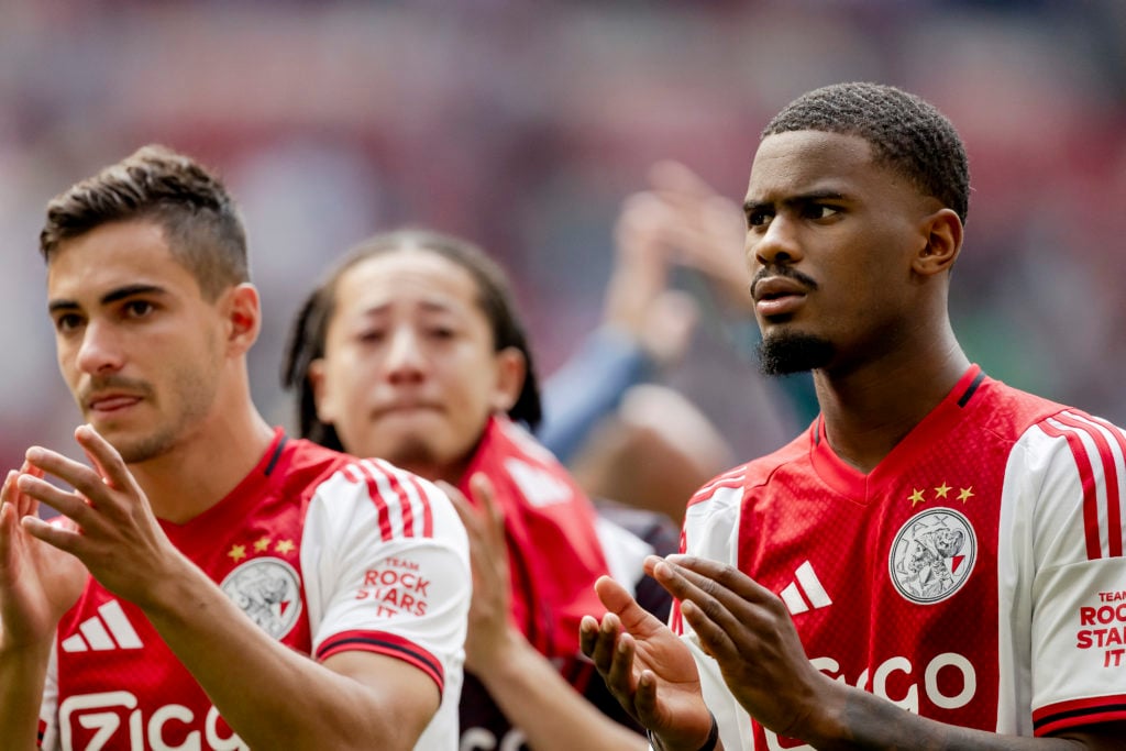 Lucas Rosa of Ajax, Jorrel Hato of Ajax disappointed after finishing second place