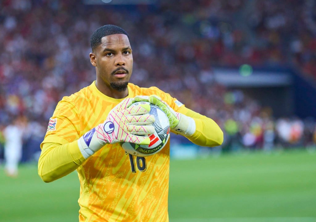 Mike Maignan looks on during Spain v France 5-4 - UEFA Nations League 2025 Semi-final