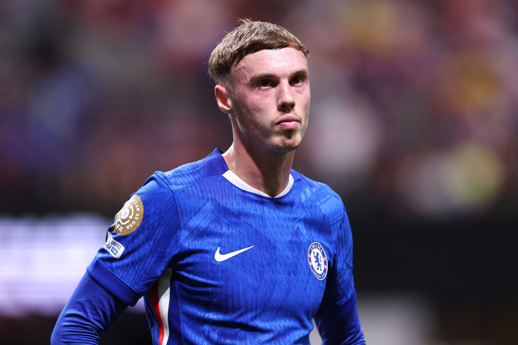 Cole Palmer looks on during Chelsea FC v Los Angeles Football Club: Group D - FIFA Club World Cup 2025