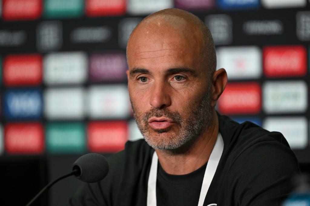 Enzo Maresca speaks to the media during Chelsea FC Training Session And Press Conference - FIFA Club World Cup 2025