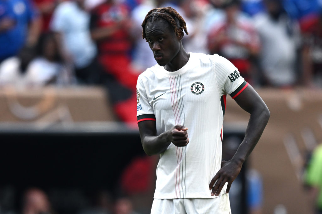 Trevoh Chalobah looks on during CR Flamengo v Chelsea FC: Group D - FIFA Club World Cup 2025