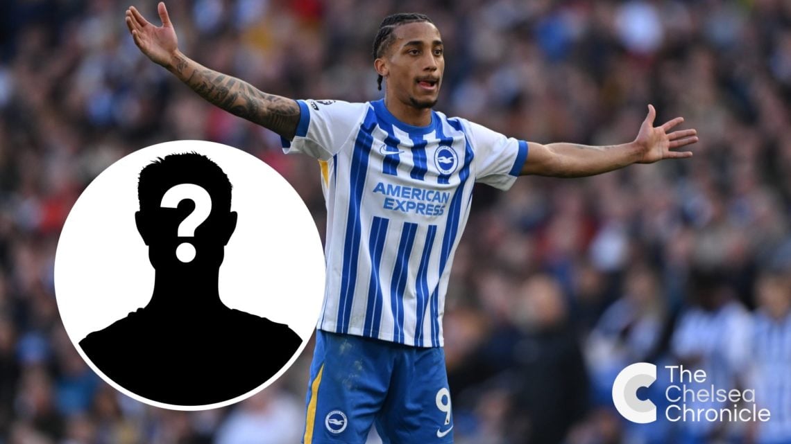 Joao Pedro in action during Brighton & Hove Albion FC v Fulham FC - Premier League