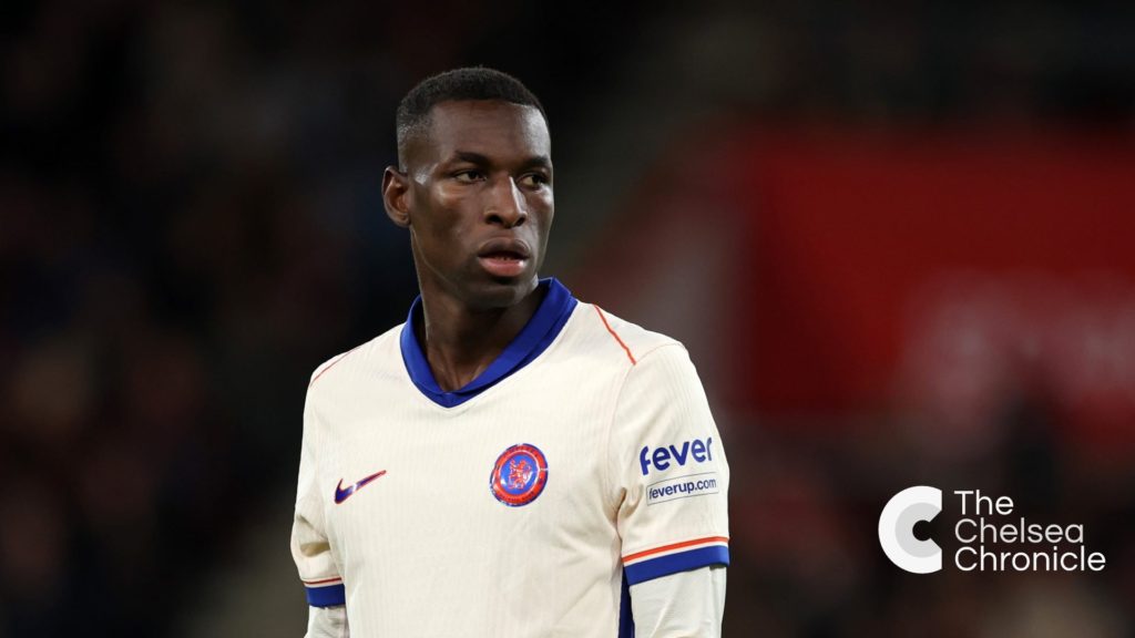 Nicolas Jackson during Premier League match between Chelsea and Bournemouth
