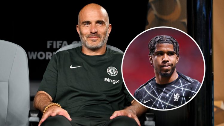 Enzo Maresca looks on ahead of Esperance de Tunis v Chelsea FC: Group D - FIFA Club World Cup 2025. Andrey Santos warms up during Chelsea FC v Los ...