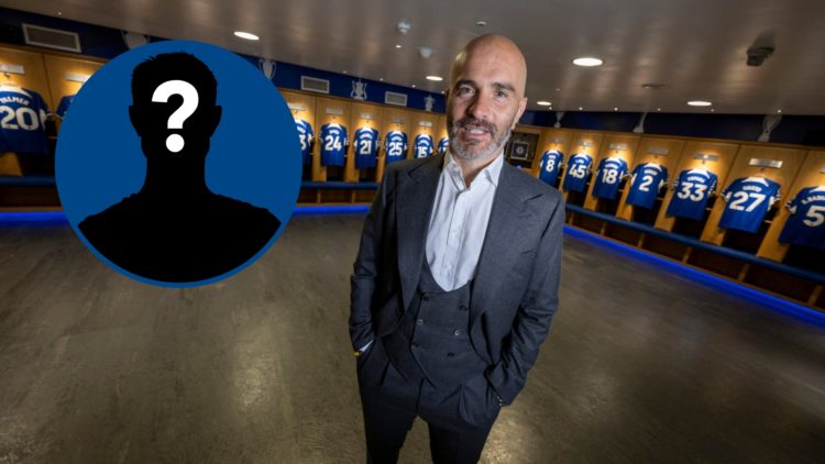 Chelsea Head Coach Enzo Maresca Visits Stamford Bridge, inset mystery player
