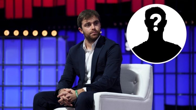 Fabrizio Romano on centre stage during day three of Web Summit 2021, inset mystery player