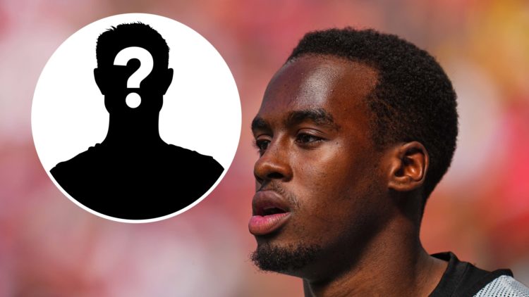 Jamie Gittens looks on during match between Bayer 04 Leverkusen vs Borussia Dortmund - 1. Bundesliga