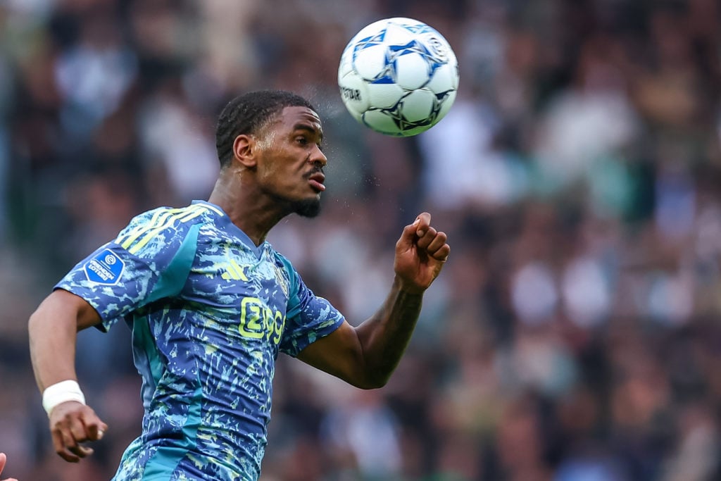 Jorrel Hato in action during FC Groningen v AFC Ajax - Eredivisie