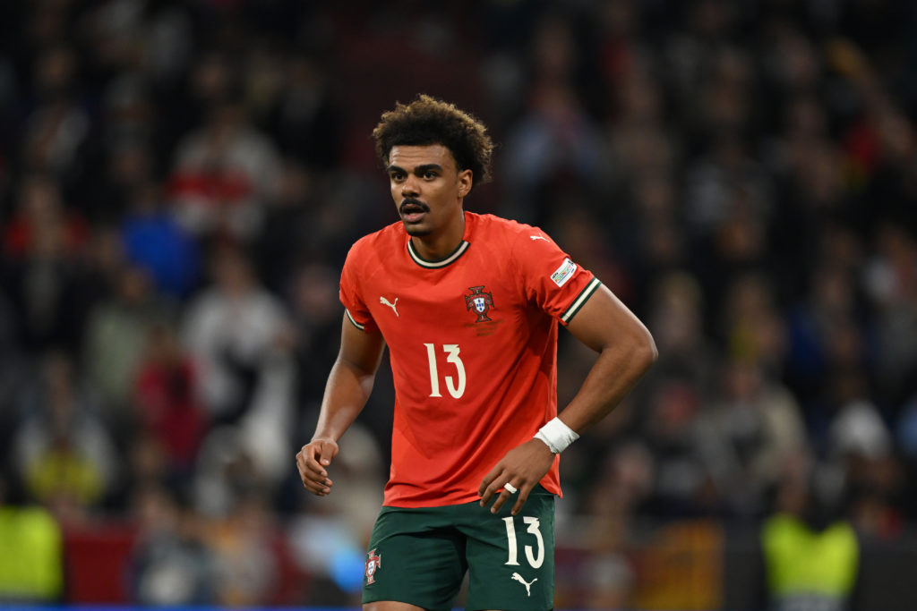 Renato Veiga in action during Portugal v Spain - UEFA Nations League 2025 Final