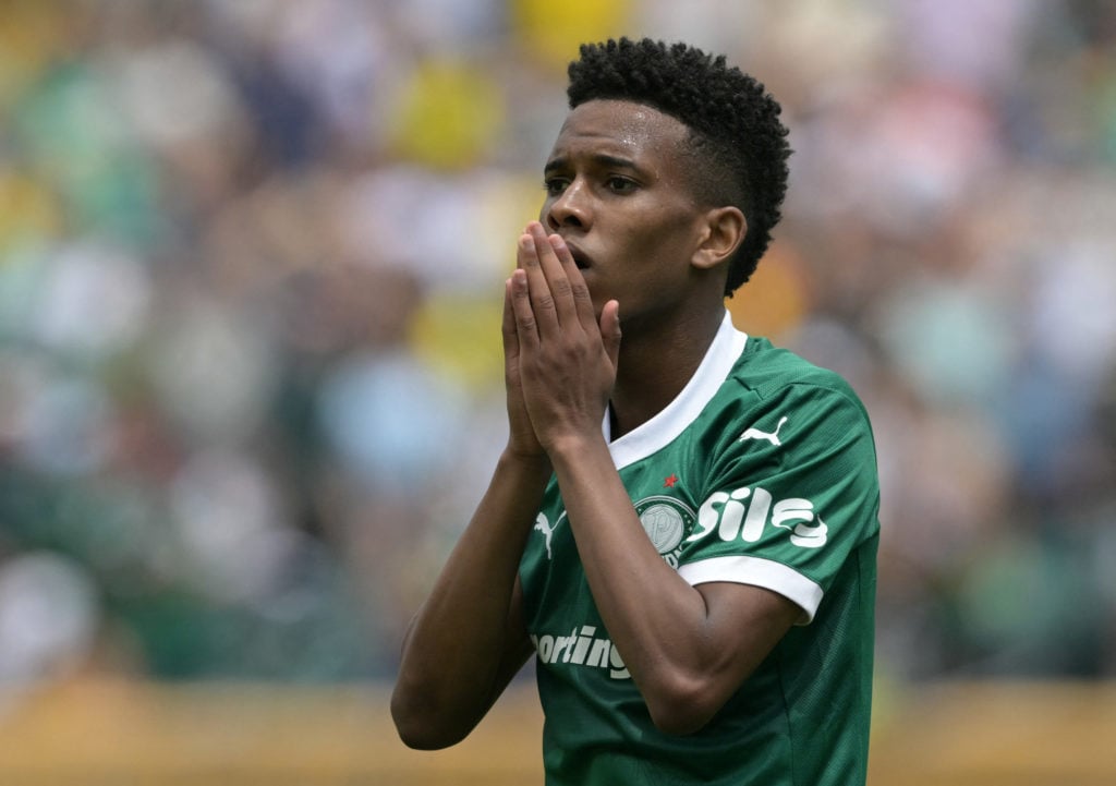 Palmeiras star Estevao Willian during the Club World Cup match against Botafogo.